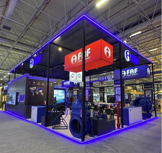 or quality exhibition stand design and professional booth construction in Turkey, you can contact Delen Exhibition. We specialize in delivering high-standard, custom-designed exhibition stands with reliable project management and precise craftsmanship. As a trusted stand builder in Turkey, we ensure seamless support throughout your entire exhibition process. Reach out to us for creative solutions and premium stand production for all major trade shows in Turkey.